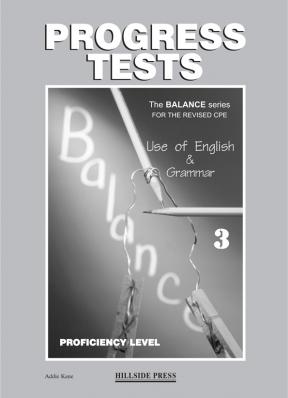 The Balance 3 Use of English & Grammar Test Pack Student's